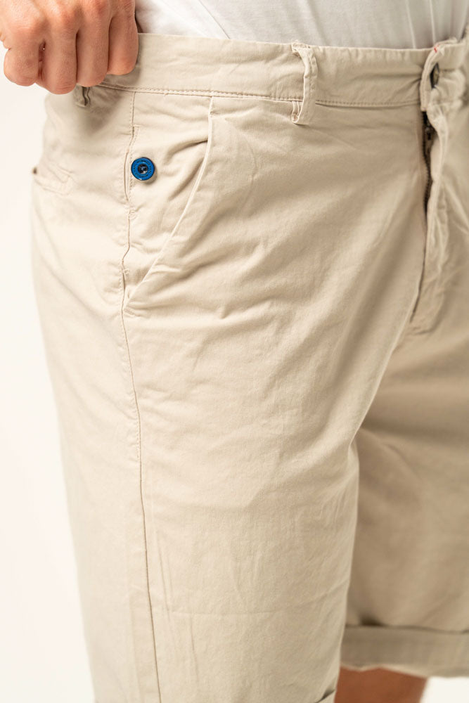 Pantalone corto 100% cotone