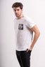 T-shirt con scritta