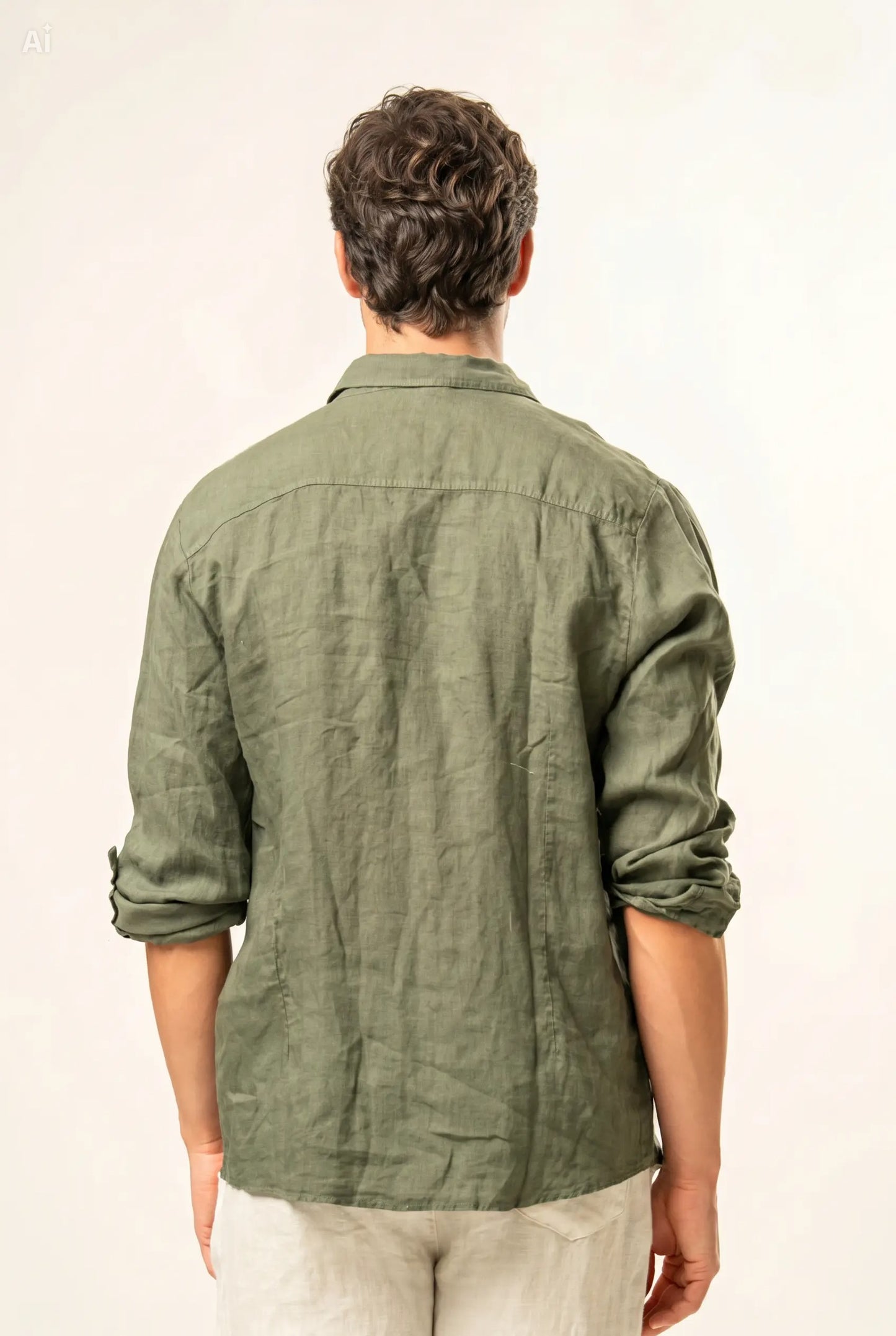 Camicia 100% lino