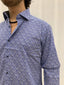 Camicia con Motivo Astratto