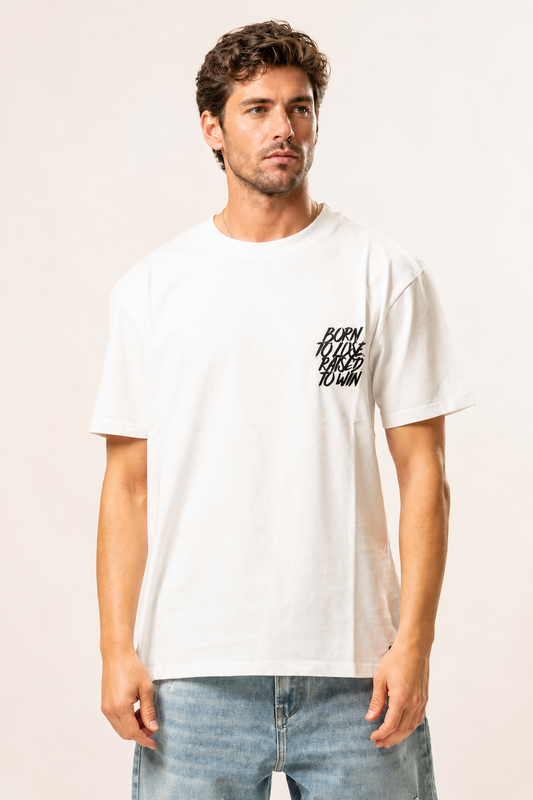 T-shirt con logo sul lato