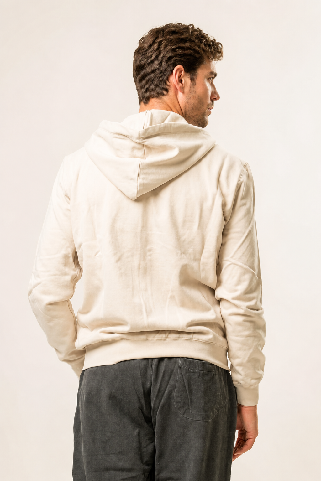 Felpa con zip e cappuccio