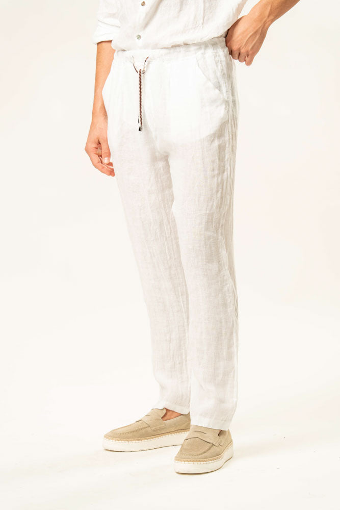 Pantalone 100% lino