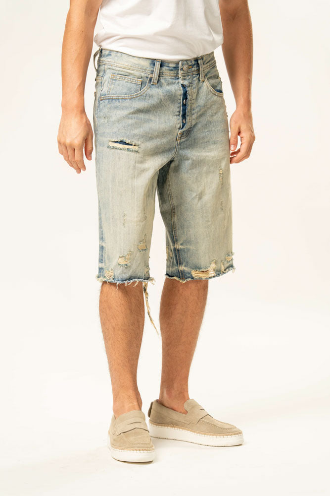 Pantaloni jeans corti