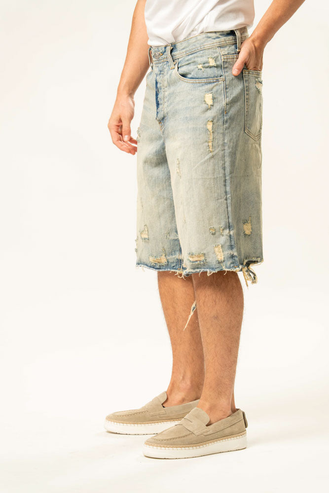 Pantaloni jeans corti