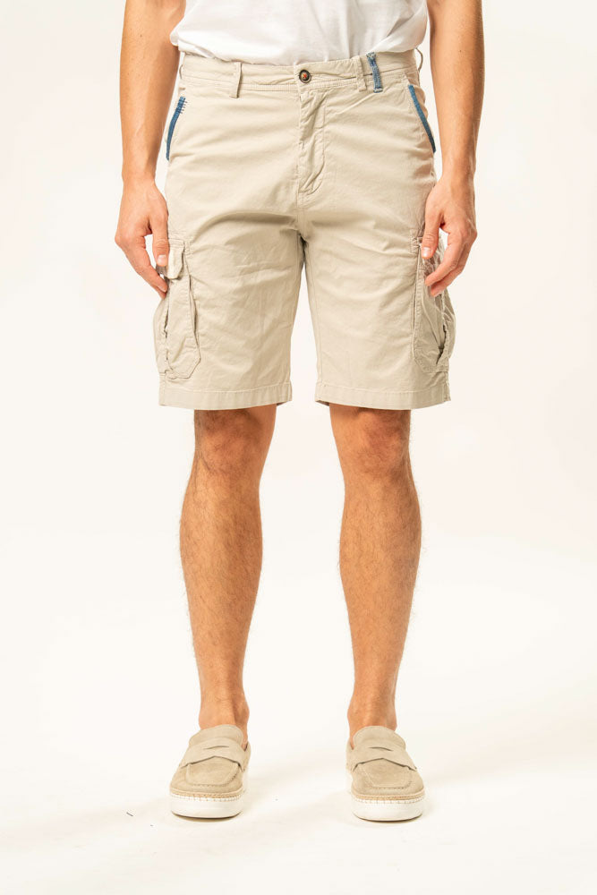 Pantalone corto 100% cotone