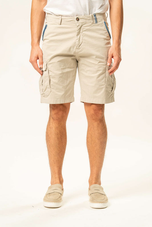 Pantalone corto 100% cotone