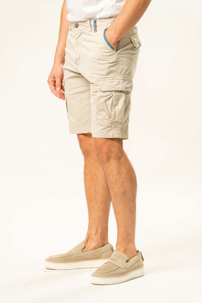 Pantalone corto 100% cotone