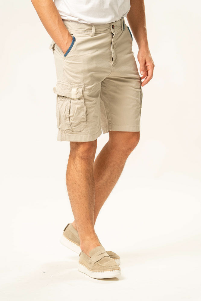 Pantalone corto 100% cotone
