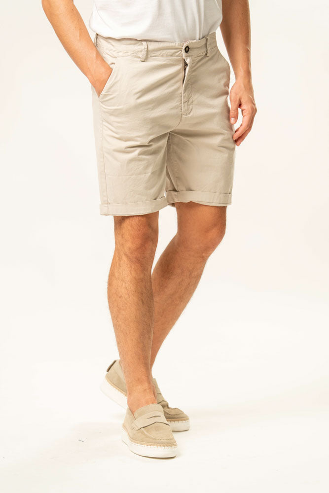 Pantalone corto 100% cotone