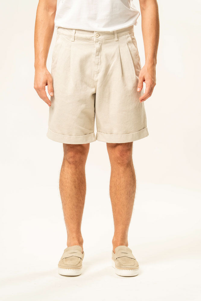 Pantalone corto 100% cotone