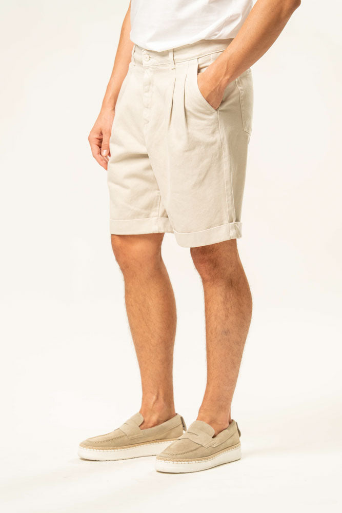 Pantalone corto 100% cotone