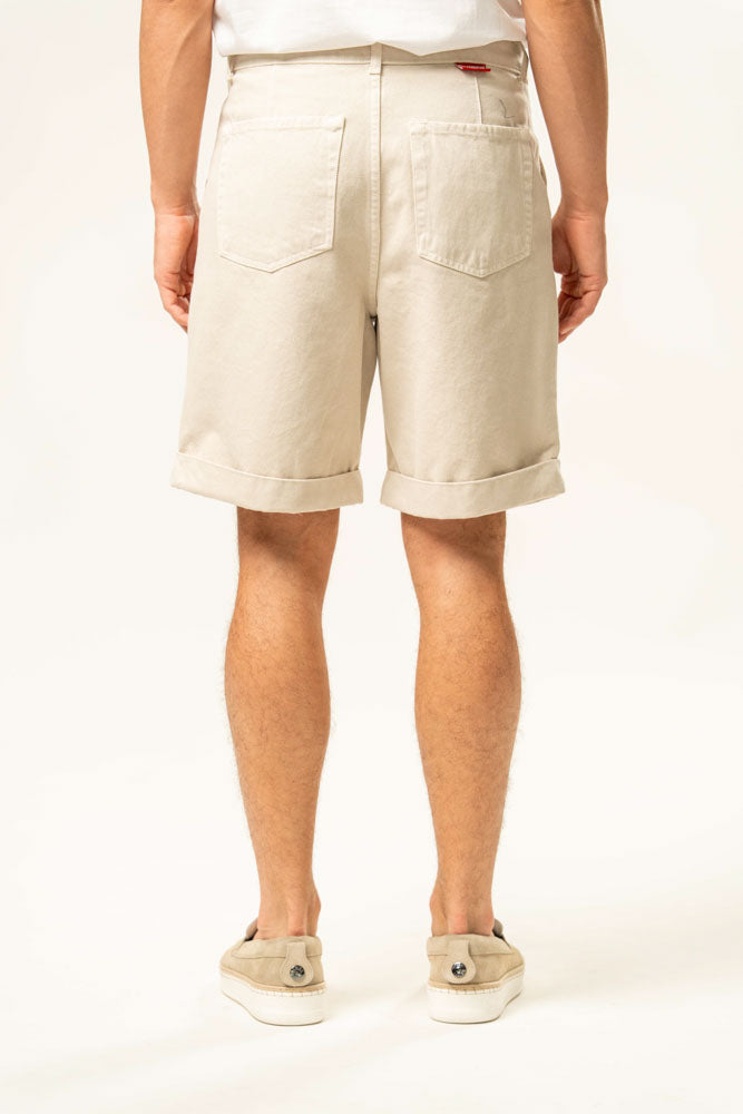 Pantalone corto 100% cotone