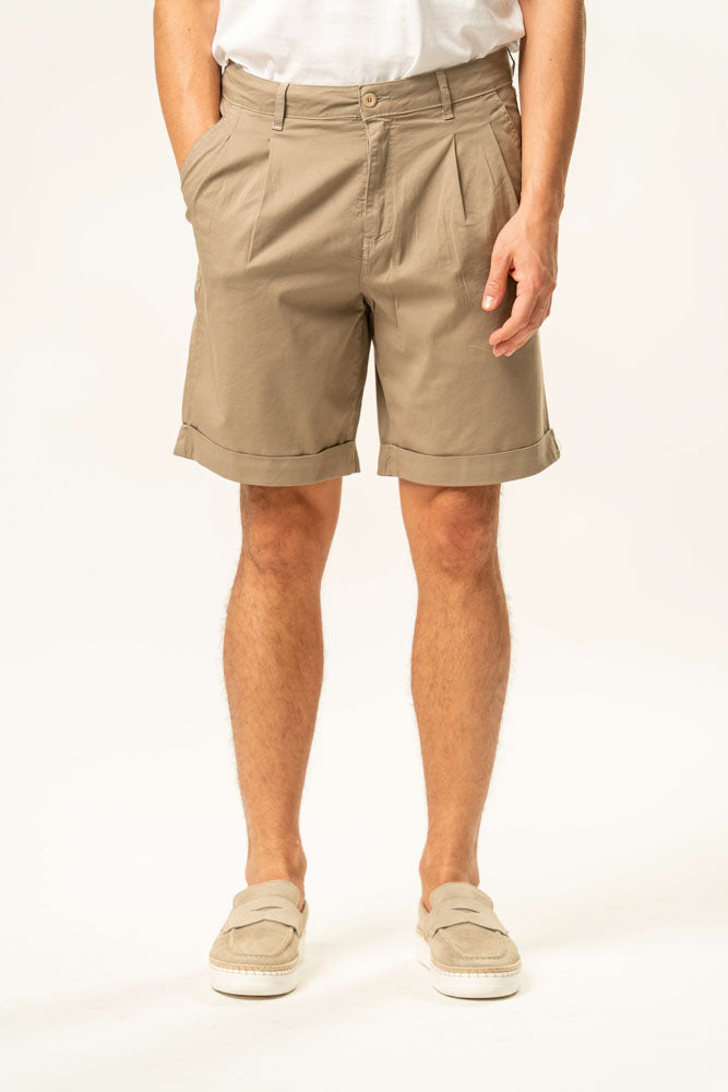 Pantalone corto 100% cotone