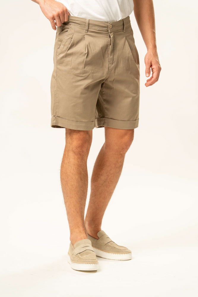 Pantalone corto 100% cotone