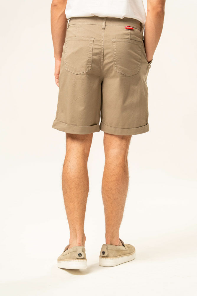 Pantalone corto 100% cotone