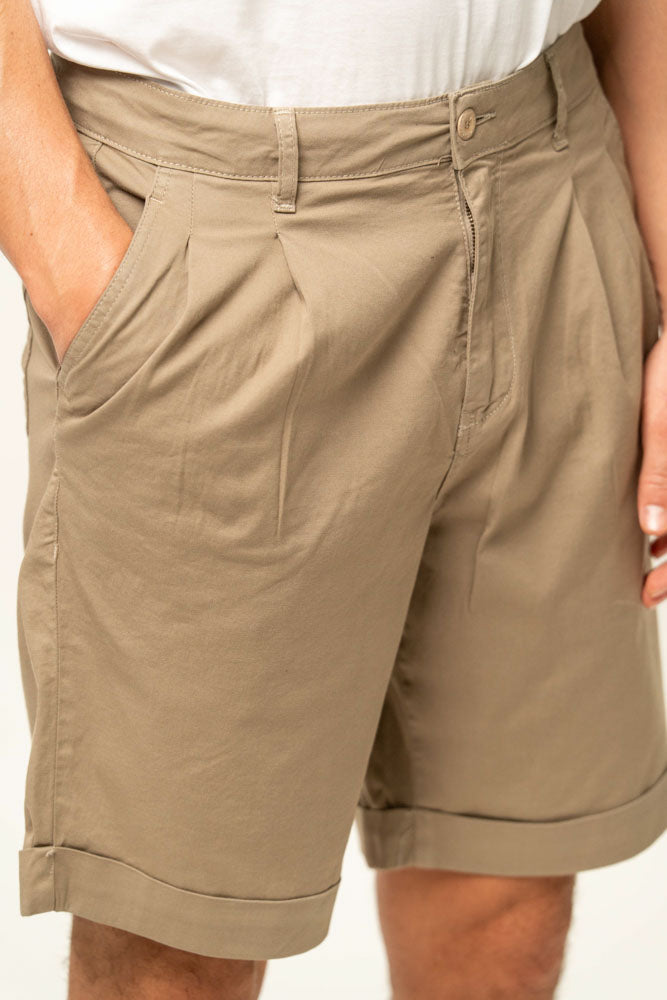 Pantalone corto 100% cotone