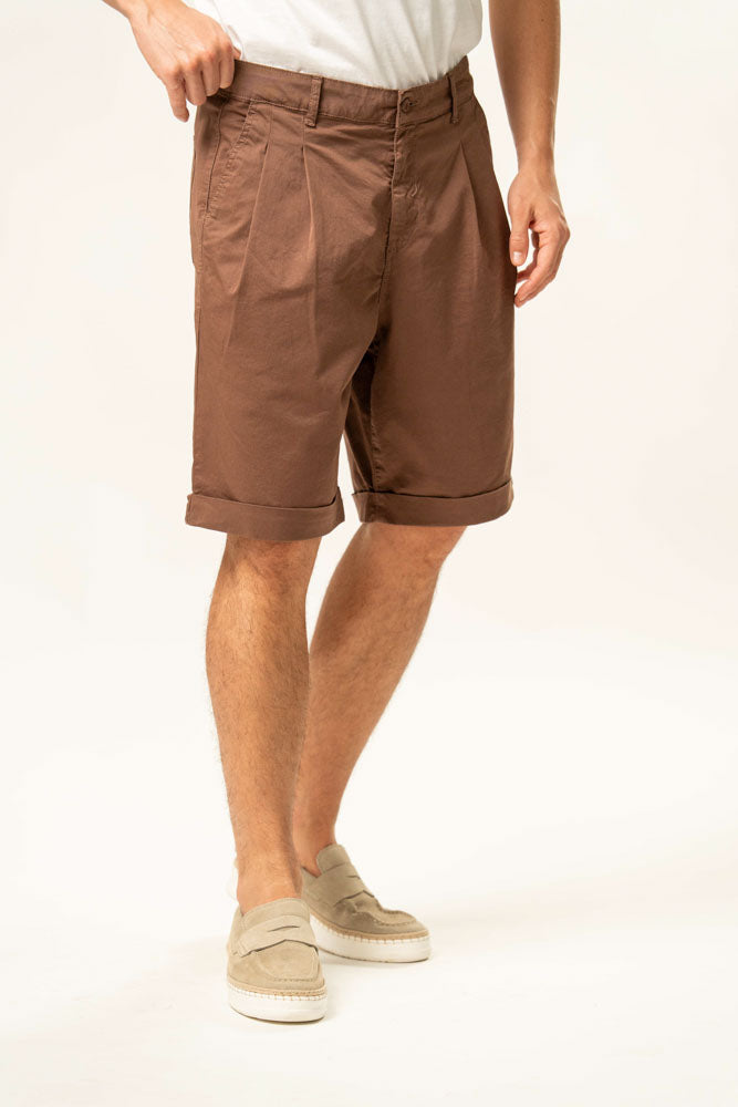 Pantalone corto 100% cotone