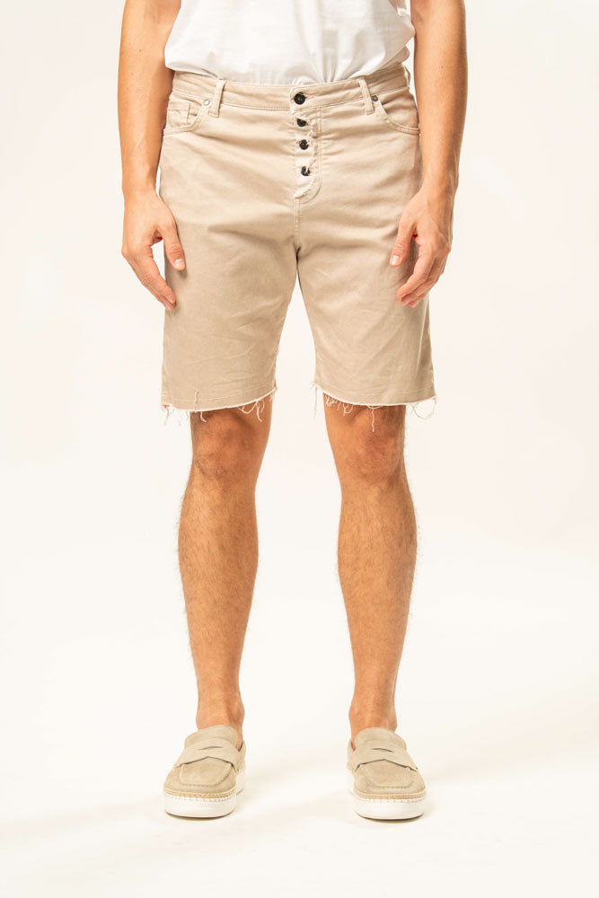 Pantalone corto 100% cotone