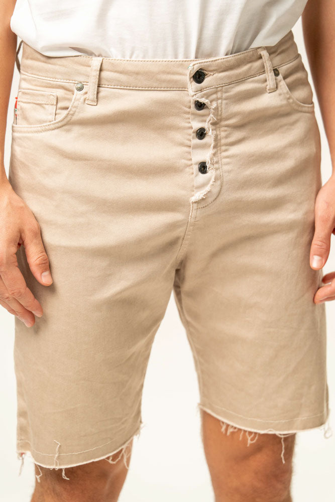 Pantalone corto 100% cotone