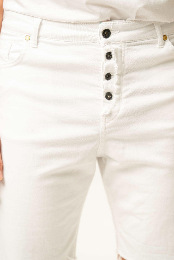 Pantalone corto 100% cotone