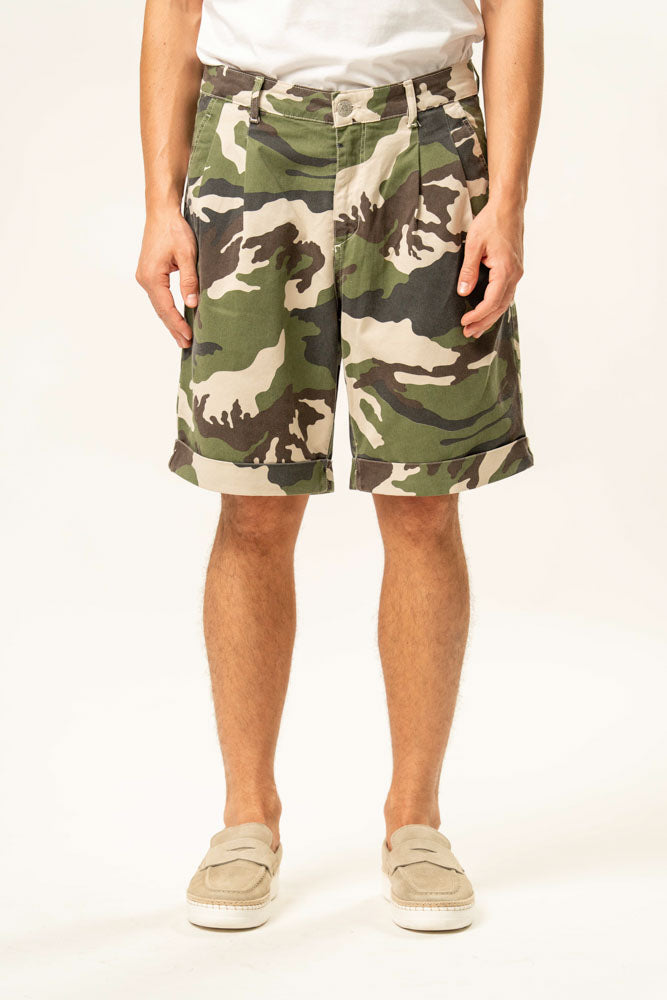 Pantalone corto 100% cotone