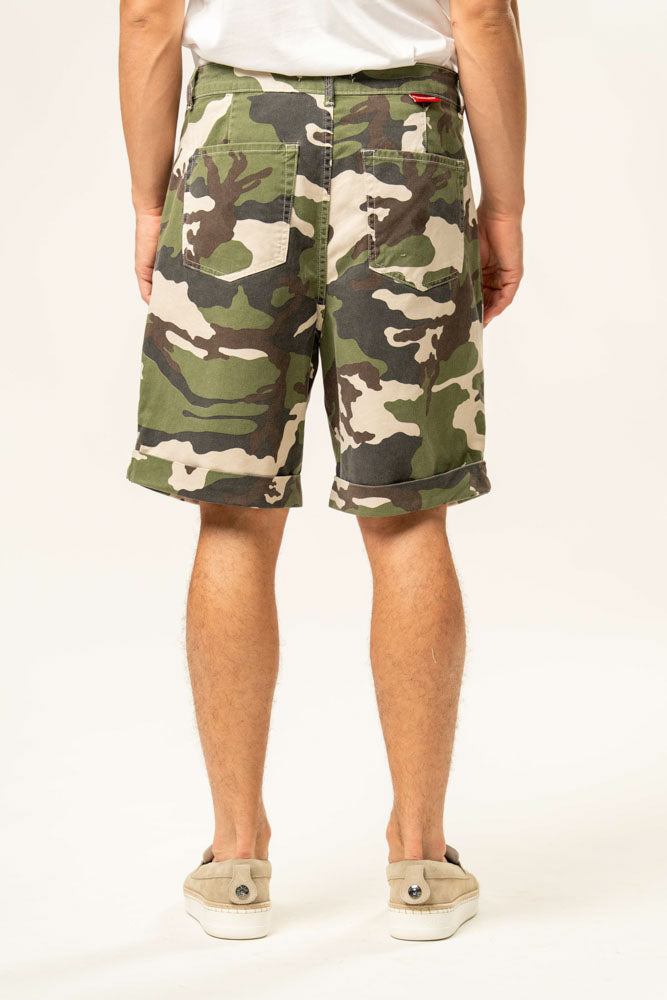 Pantalone corto 100% cotone
