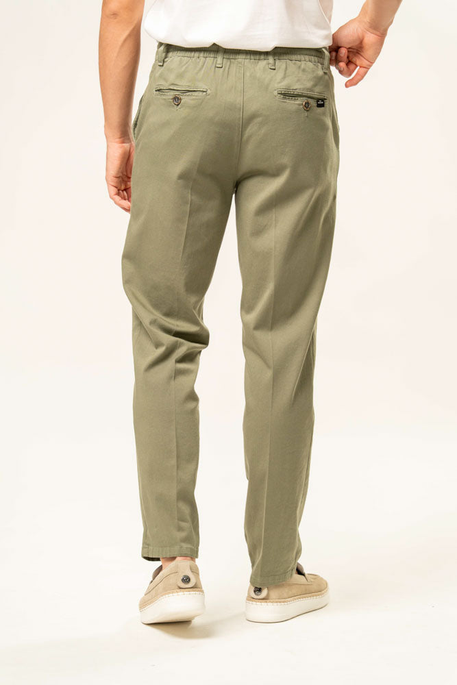 Pantalone classico 100% cotone