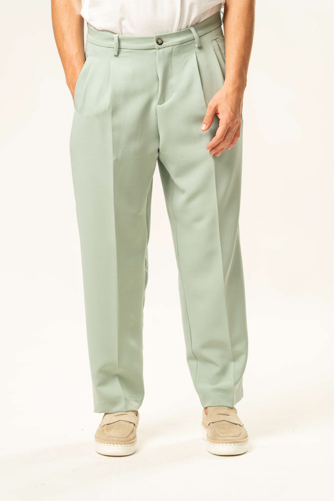 Pantalone classico 100% cotone