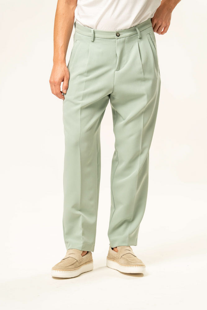 Pantalone classico 100% cotone