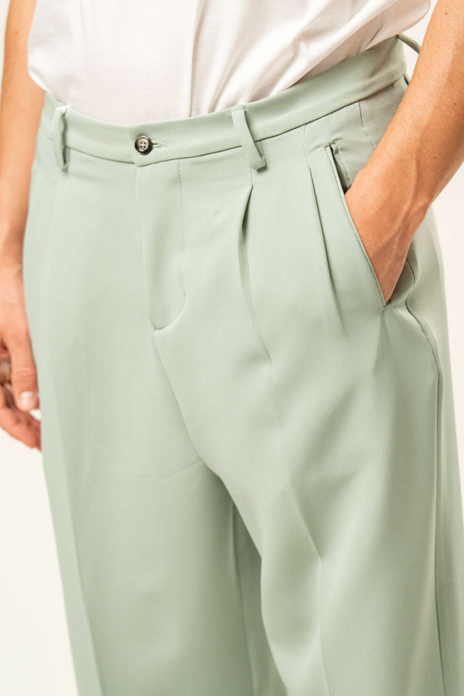 Pantalone classico 100% cotone