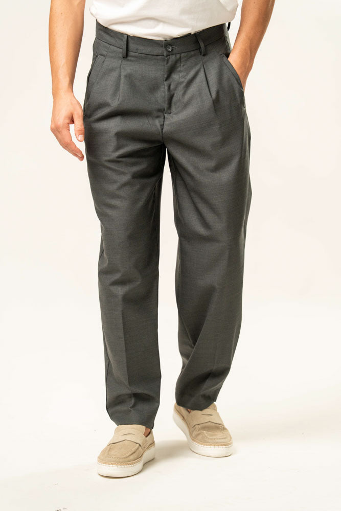 Pantalone classico 100% cotone