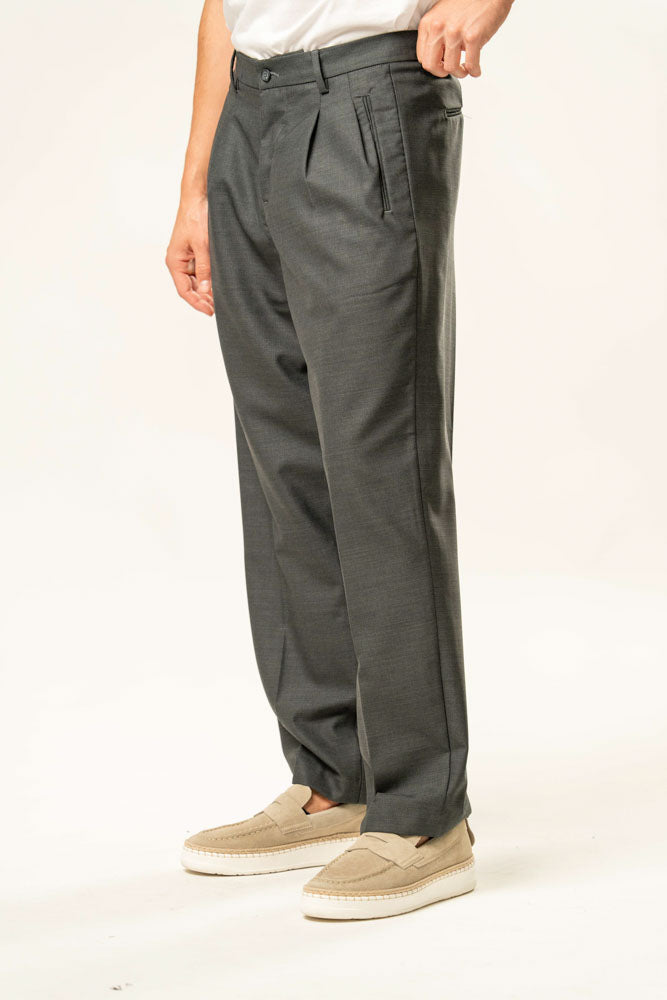 Pantalone classico 100% cotone
