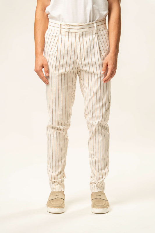 Pantalone classico 100% cotone