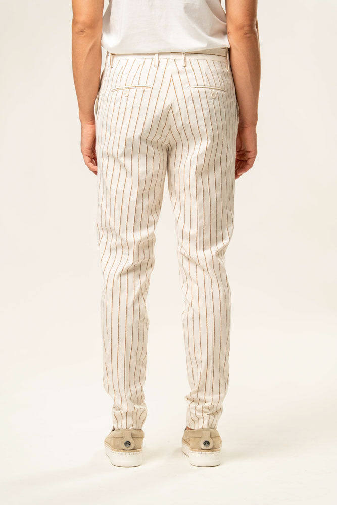 Pantalone classico 100% cotone