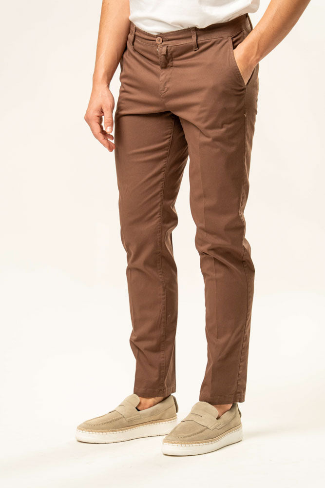 Pantalone classico 100% cotone