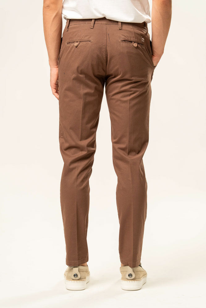 Pantalone classico 100% cotone