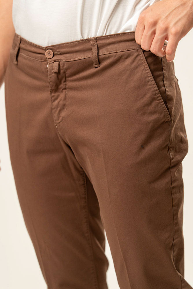 Pantalone classico 100% cotone
