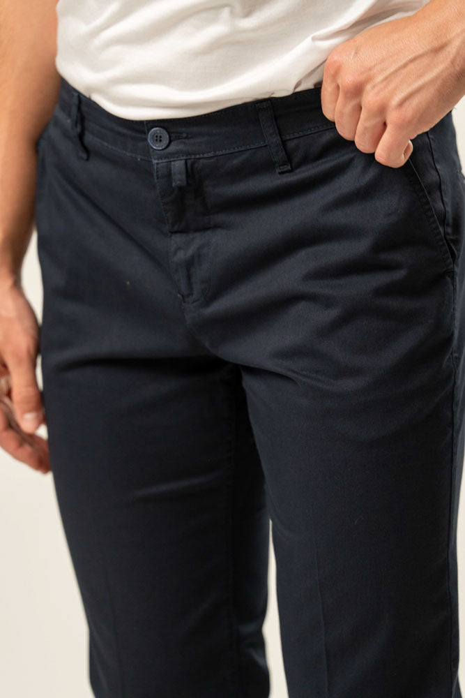 Pantalone classico 100% cotone