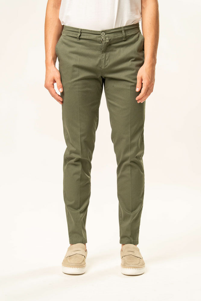 Pantalone classico 100% cotone