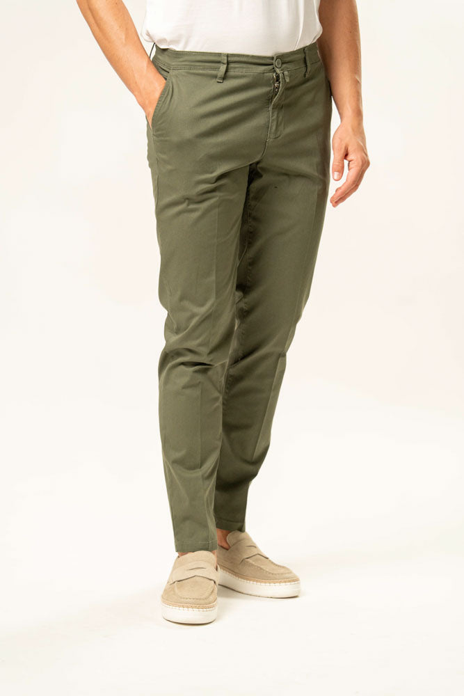 Pantalone classico 100% cotone