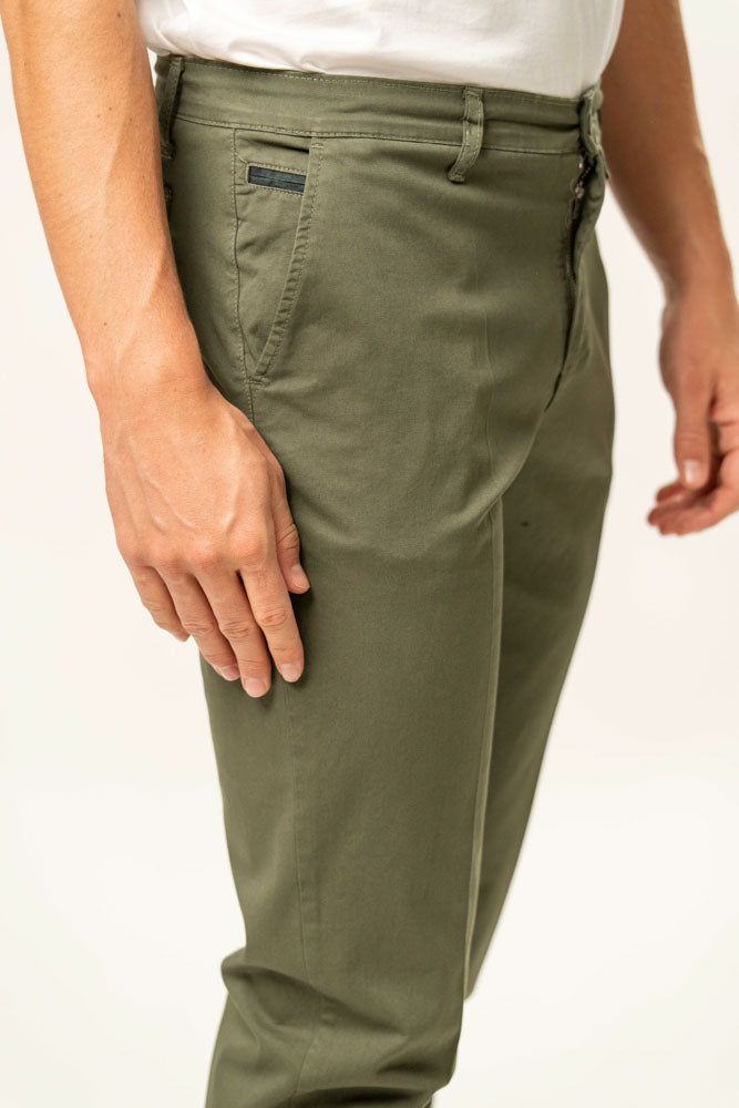 Pantalone classico 100% cotone