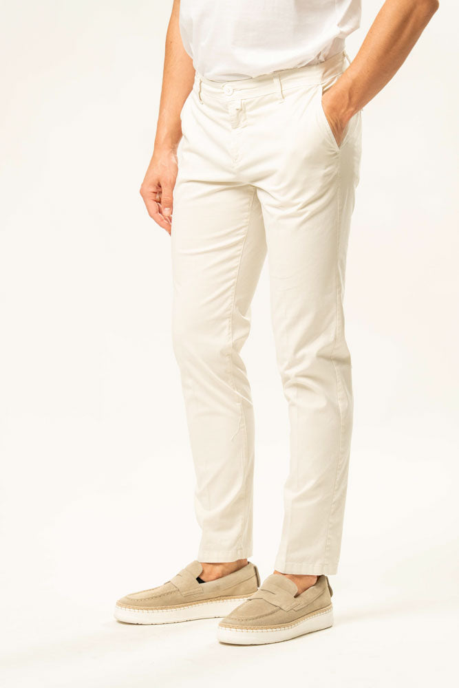 Pantalone classico 100% cotone