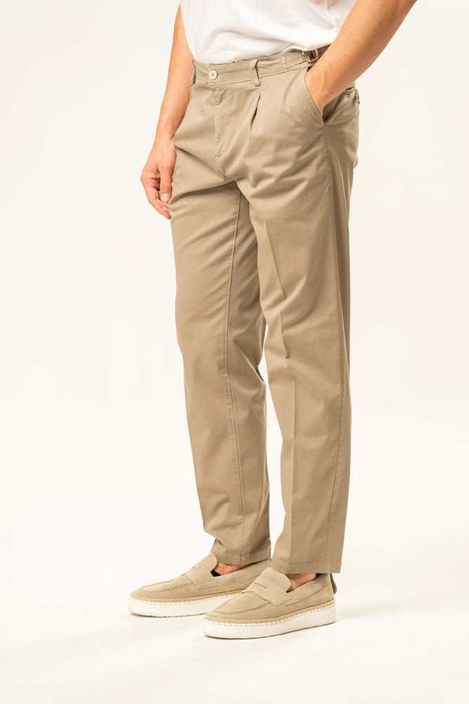 Pantalone classico 100% cotone