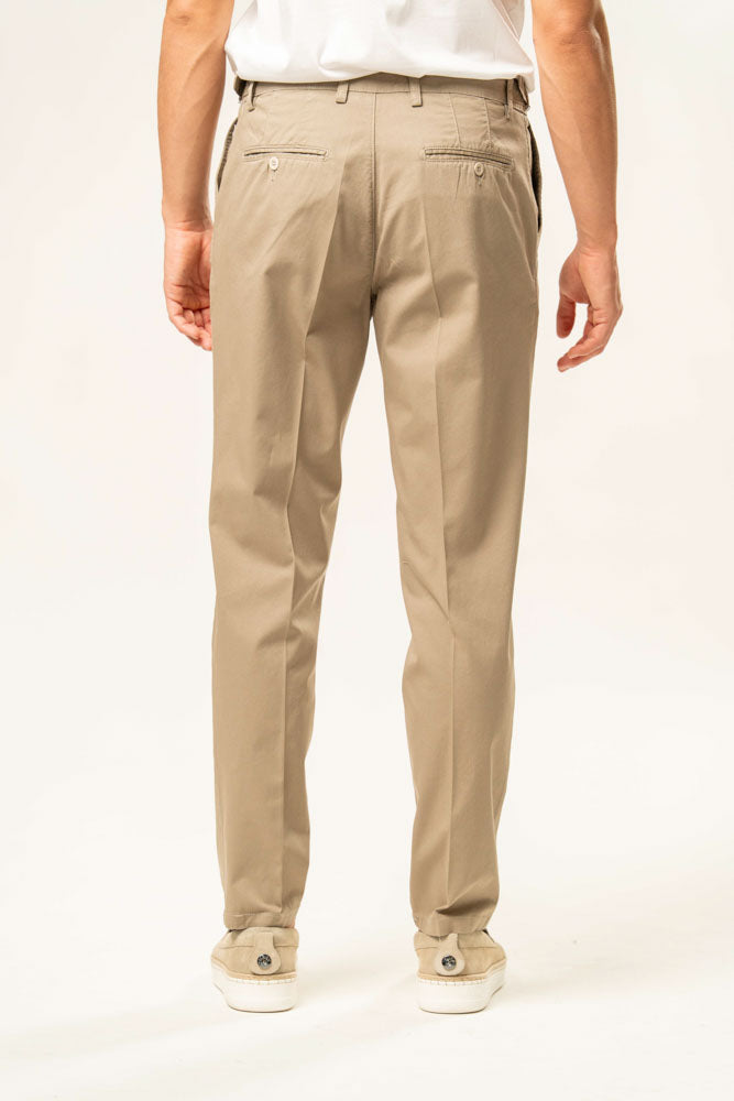 Pantalone classico 100% cotone