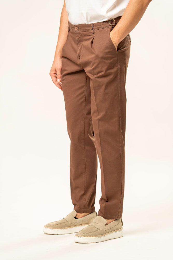 Pantalone classico 100% cotone