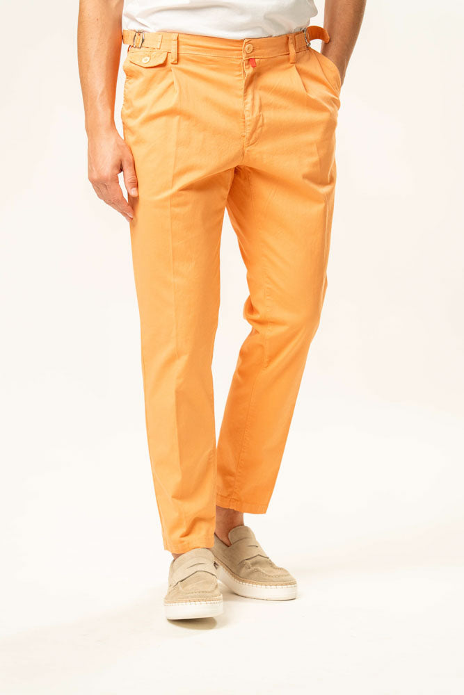 Pantalone classico 100% cotone
