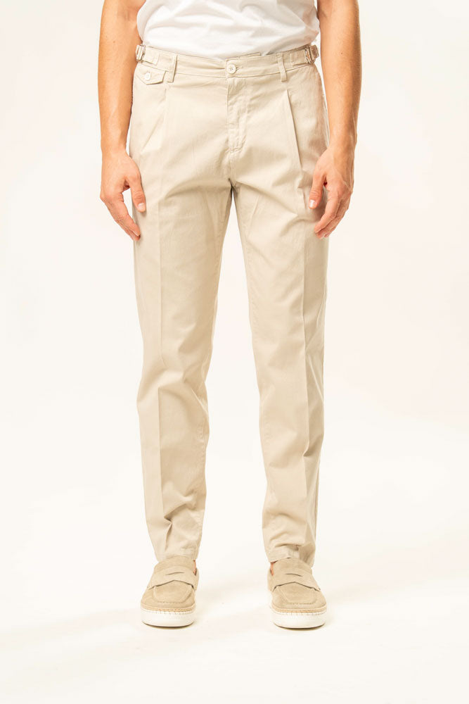Pantalone classico 100% cotone