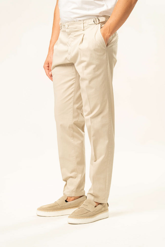 Pantalone classico 100% cotone
