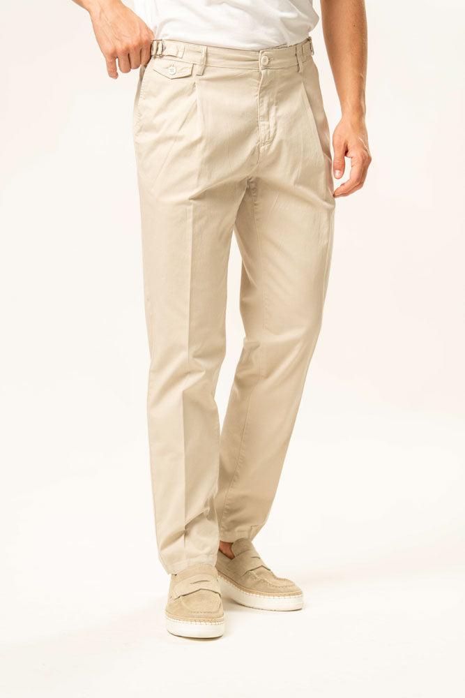 Pantalone classico 100% cotone